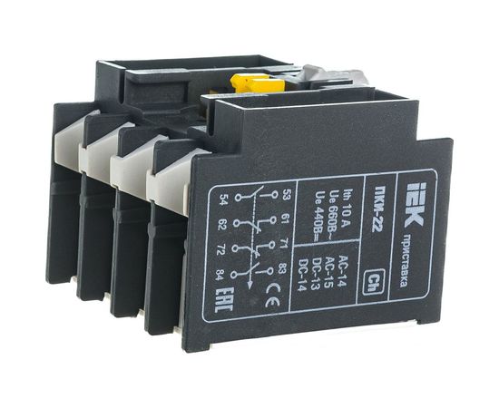 Контактная приставка IEK, ПКИ-22, ИЭК KPK10-22 – изображение 5