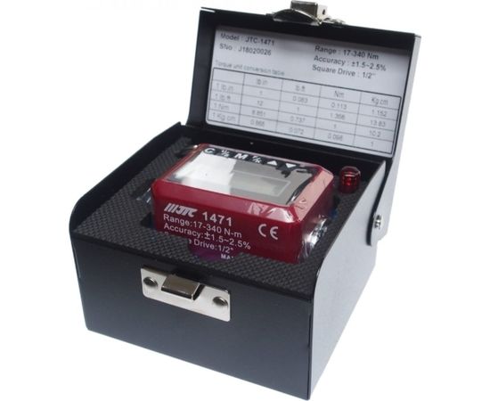 Динамометрический электронно-цифровой ключ-адаптер JTC 1471 