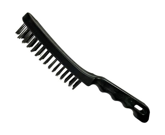 Металлическая щетка с пластиковой ручкой ON 6-и рядная 20-01-106 