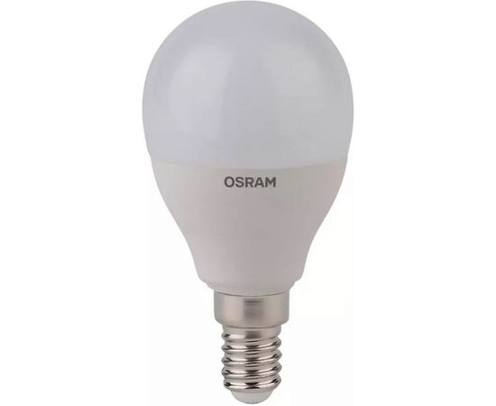 Светодиодная лампа OSRAM LED STAR P Шар 6.5Вт E14 600 Лм 6500 К Холодный белый свет 4058075467705 