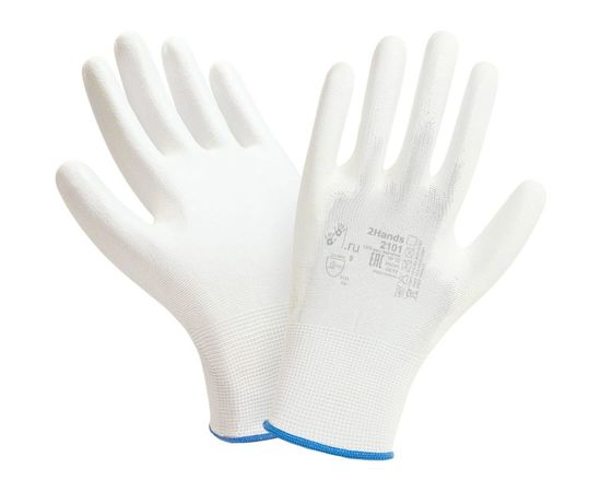 Перчатки 2Hands нейлон/PU 2101-10 