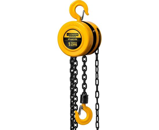 Цепная шестеренная таль STAYER PROLift Profi 4308-1 4308-1_z01 