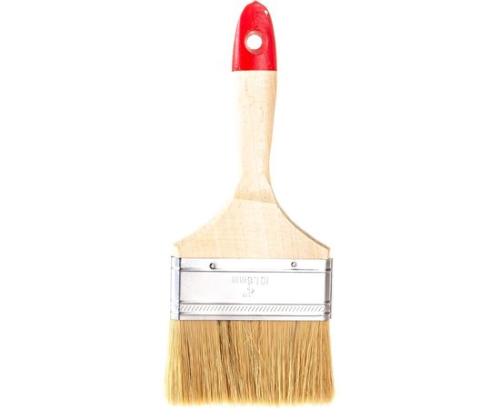 Кисть HEADMAN малярная плоская "Евро" натуральная щетина 4 д. 100 мм 682-085 