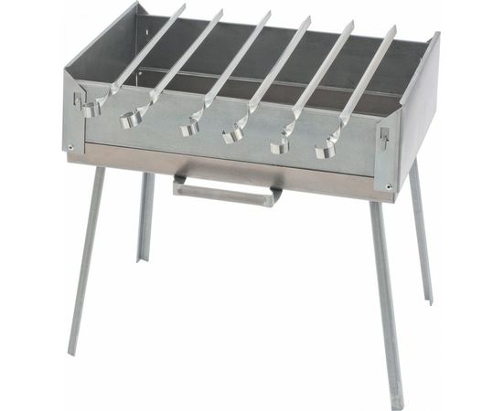 Мангал-дипломат PALISAD 410x280x125 мм, 1.5 мм, 6 шампуров, сумка 69538 