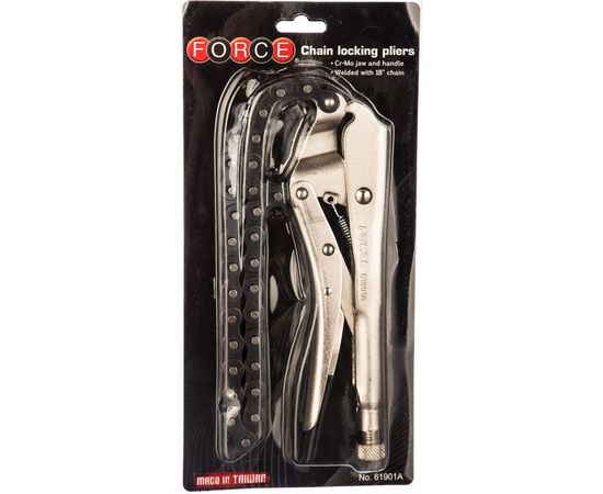 Цепной фильтросъёмник с рычагом-струбциной FORCE 61901A 