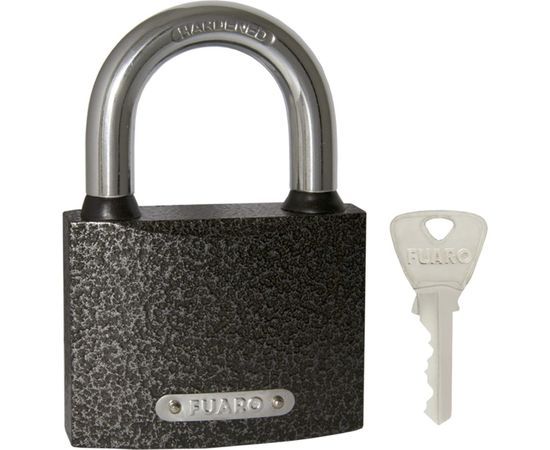 Навесной замок Fuaro PL-01-75 англ. 3 кл., коробка 42275 