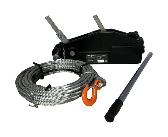 Рычажная лебедка Magnus Profi МТМ WRP-800 0.8 т, канат 20 м SZ059345 