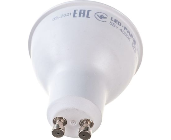 Лампа IEK LED, PAR16, софитная, 5вт, 230В, 4000К, GU10 LLE-PAR16-5-230-40-GU10 – изображение 2