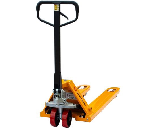 Складская гидравлическая тележка Сибталь AC 2500 кг 070 2030 2000 – изображение 2