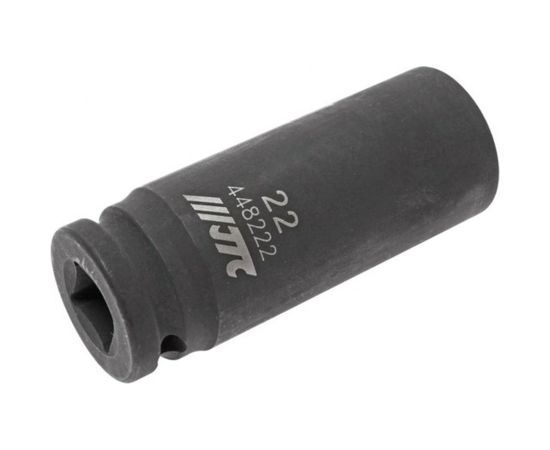 Головка торцевая 1/2” 22 ударная высокая L=82мм JTC 448222 – изображение 2