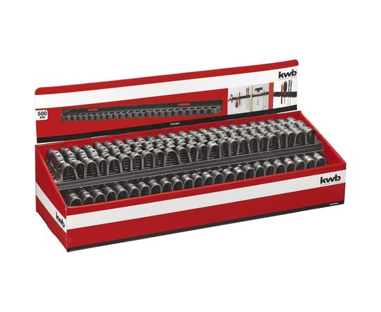 Держатель для инструмента kwb 24 гнезда, 500мм 981390 – изображение 2