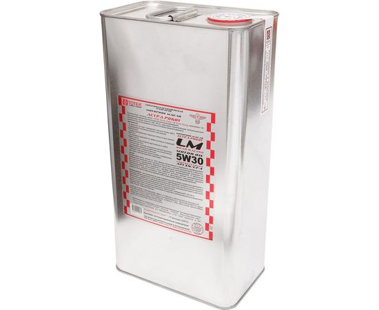 Моторное масло ТОТЕК Астра Робот LM Road Racing SAE 5W30 5л LMRR530005 – изображение 2