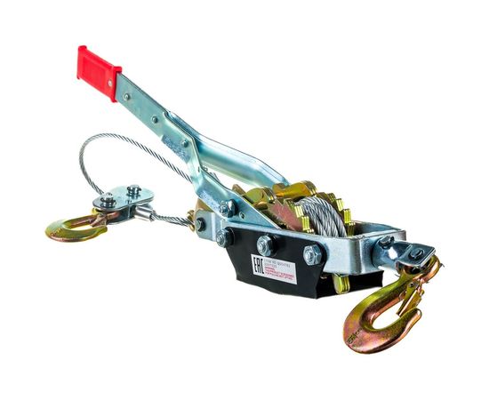 Ручная рычажная лебедка TOR QSS4TB2 (г/п 4,0 т, длина троса 2,4 м) 112424 – изображение 2