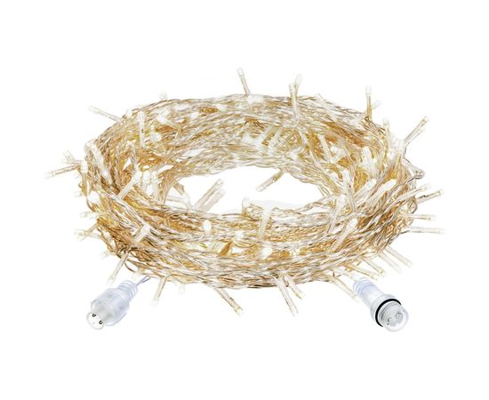 Электрогирлянда-конструктор VEGAS Занавес 24V 192 теплых ламп 6 нитей 55024 – изображение 2