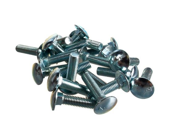 Мебельный болт Качественный КРЕПЕЖ DIN 603 10x40 20 шт 0500747 КЧ – изображение 2