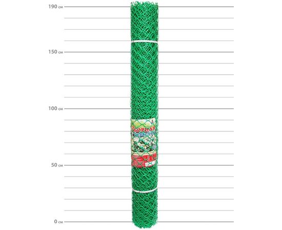 Заборная решетка Протэкт 1,9х10 м эконом зеленый З-55/1,9/10 з – изображение 2