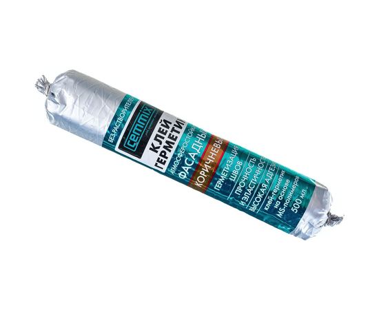 Фасадный клей-герметик CEMMIX 500 мл коричневый 82577362 – изображение 3