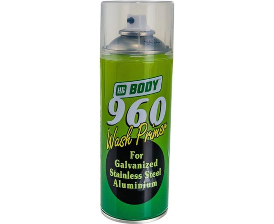 Аэрозольный грунт HB BODY 960 WASH PRIMER кислотный 2К 0,4л 5100300050 – изображение 3