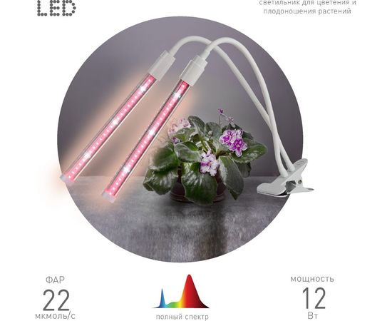 Светильник ЭРА FITO-20W-АLED-L 12/144 Б0049550 – изображение 3