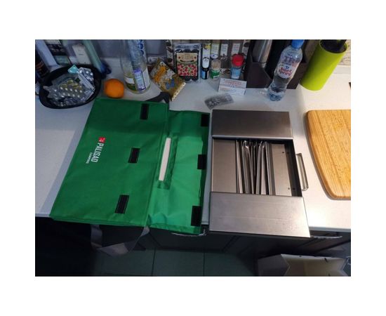 Мангал-дипломат PALISAD 410x280x125 мм, 1.5 мм, 6 шампуров, сумка 69538 – изображение 3