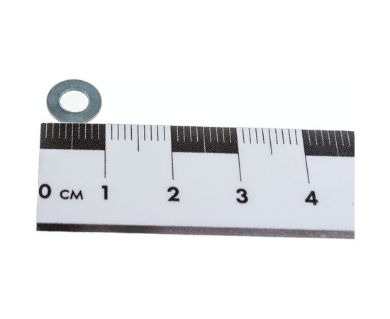 Плоская шайба Стройметиз 4 DIN 125А цинк уп. 40 шт. 3060021 – изображение 3