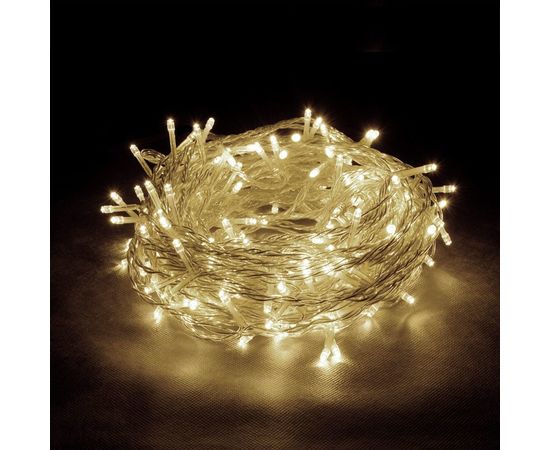 Электрогирлянда-конструктор VEGAS Занавес 24V 192 теплых ламп 6 нитей 55024 – изображение 3