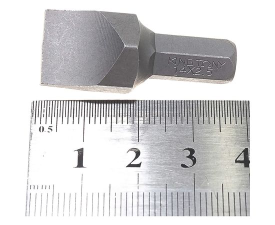 Вставка торцевая Slotted (SL 14х2 мм; 5/16; L 36 мм) KING TONY 183614S – изображение 4