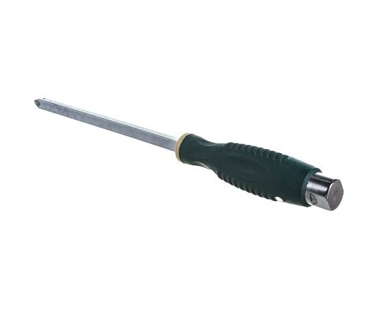 Крестовая силовая магнитная отвертка ROCKFORCE Profi S2 PH4.0x200мм на пластиковом держателе RF-70240200 – изображение 4