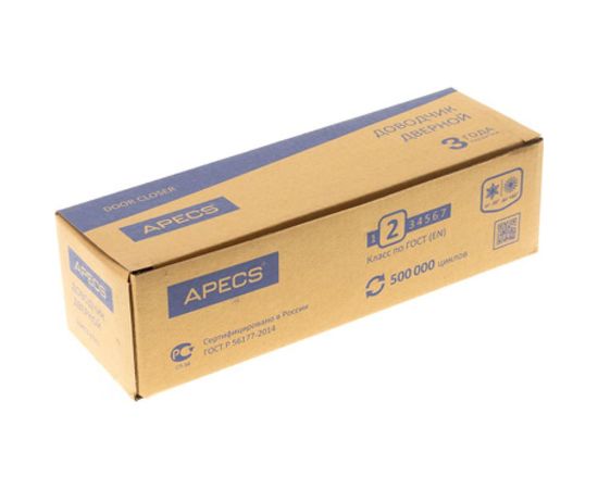 Дверной доводчик APECS DC-20.6/1400/160-A1-SL 18930 – изображение 5
