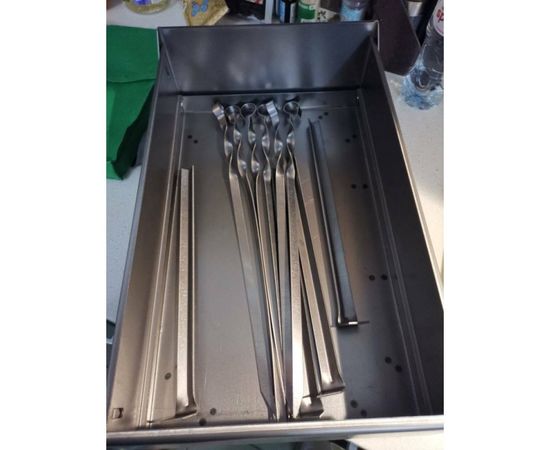 Мангал-дипломат PALISAD 410x280x125 мм, 1.5 мм, 6 шампуров, сумка 69538 – изображение 7