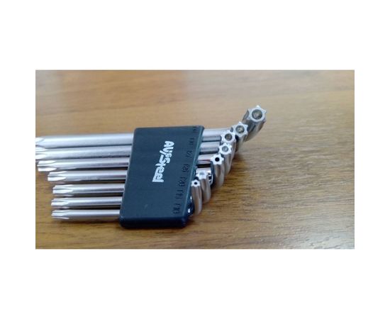 Набор ключей Г-образных TORX с отверстием TH10-TH40 7 предметов AV Steel AV-367307 – изображение 8