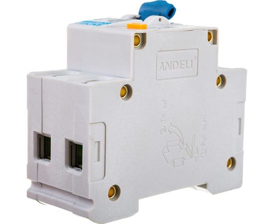 Дифференциальный автомат ANDELI DZ59LE-40 1P+N 25A 30mA х-ка С 4.5kA ADL02-054 