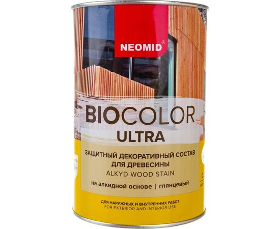 Пропитка Neomid BIO COLOR ULTRA NEW 2020 орех 0.9 л Н -ULTRA-0,9/орех 