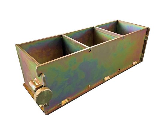 Кубическая форма TeaM 3ФК-100/4, оцинкованная, трехгнездовая 3ФК1004Ц 