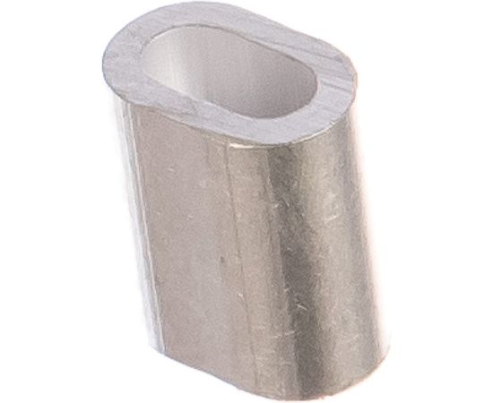 Зажим троса Зубр DIN 3093 алюминиевый, 3мм, ТФ5, 100 шт 4-304475-03 