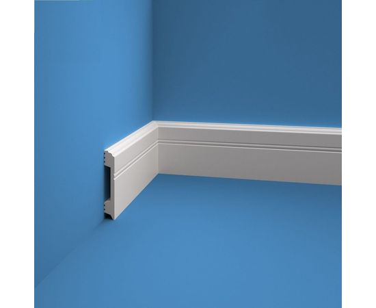 Плинтус AGIS Экополимер (100x16 мм; 2000 мм) EP004 