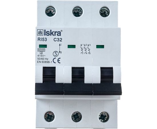 Автоматический выключатель Iskra RI53-C32 3838733069752 