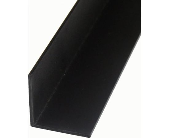 Профиль ПилотПро Ал., уголок, 20х20х1, 2 м, черный муар 08077 