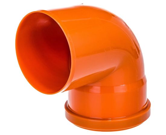 Отвод наружной канализации RTP 110 мм, 87 градусов 11648 