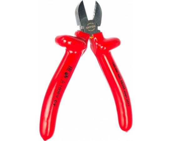 Диэлектрические боковые кусачки SHTOK 1000В 160 мм 08204 