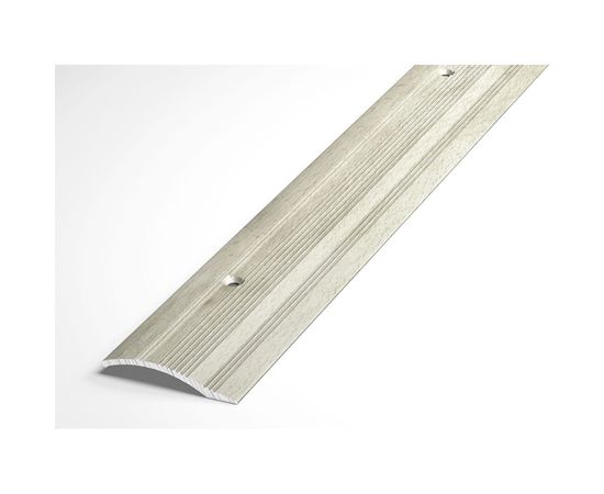 Порог разноуровневый алюминиевый декоративный (39,4 мм, 1,35 м, Дуб беленый) ЛУКА УТ000025819 