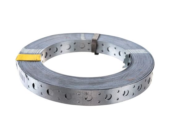 Монтажная перфорированная лента SWFS 20х0,55мм 25м, оцинк. тов-136340 