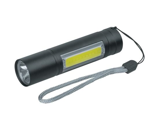 Фонарь Navigator 14 662 NPT-KC06-ACCU брелок, алюминиевый 1LED/1Вт/+1СOB LED/3Вт/, 3 режима 14662 – изображение 2