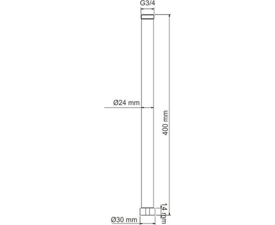 Удлинитель для душевого комплекта WasserKRAFT A133 – изображение 2