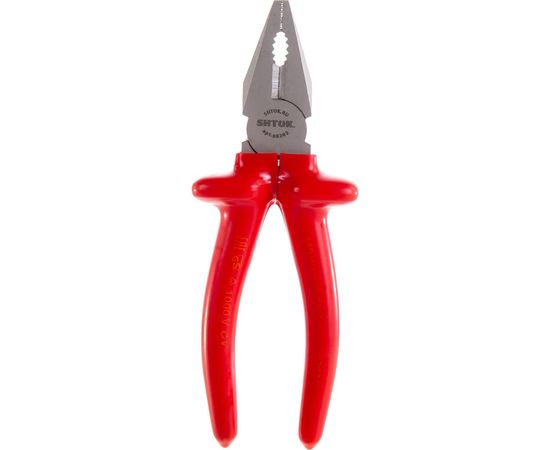 Диэлектрические пассатижи SHTOK 1000В 180 мм 08202 – изображение 2