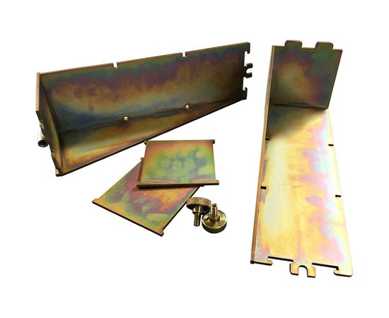 Кубическая форма TeaM 3ФК-100/4, оцинкованная, трехгнездовая 3ФК1004Ц – изображение 3