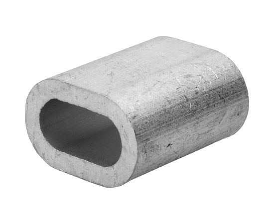 Зажим троса Зубр DIN 3093 алюминиевый, 3мм, ТФ5, 100 шт 4-304475-03 – изображение 3