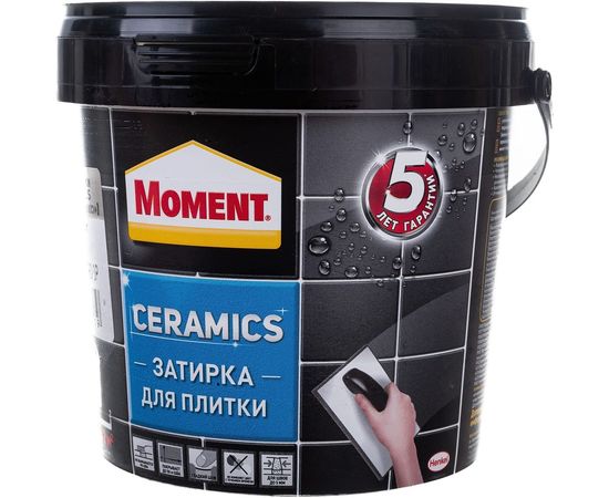 Затирка Moment Ceramics серый 1971906 1 кг Б0023045 – изображение 3