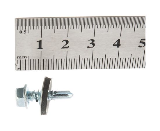 Саморезы для крепления кровельных материалов 500 шт. (5,5х19 мм) ЗУБР 4-300315-55-019 – изображение 3