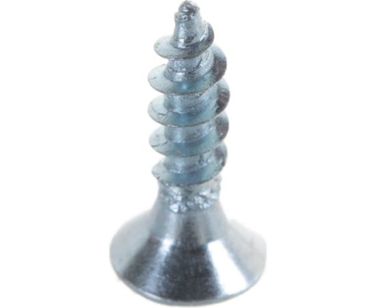 Потайной универсальный шуруп Метизный двор 2,5x10, белый, 70 шт. 4690441018793 – изображение 3